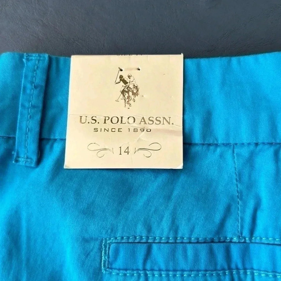 NWT Blue US Polo ASSN. Shorts Size 14 - Picture 7 of 11